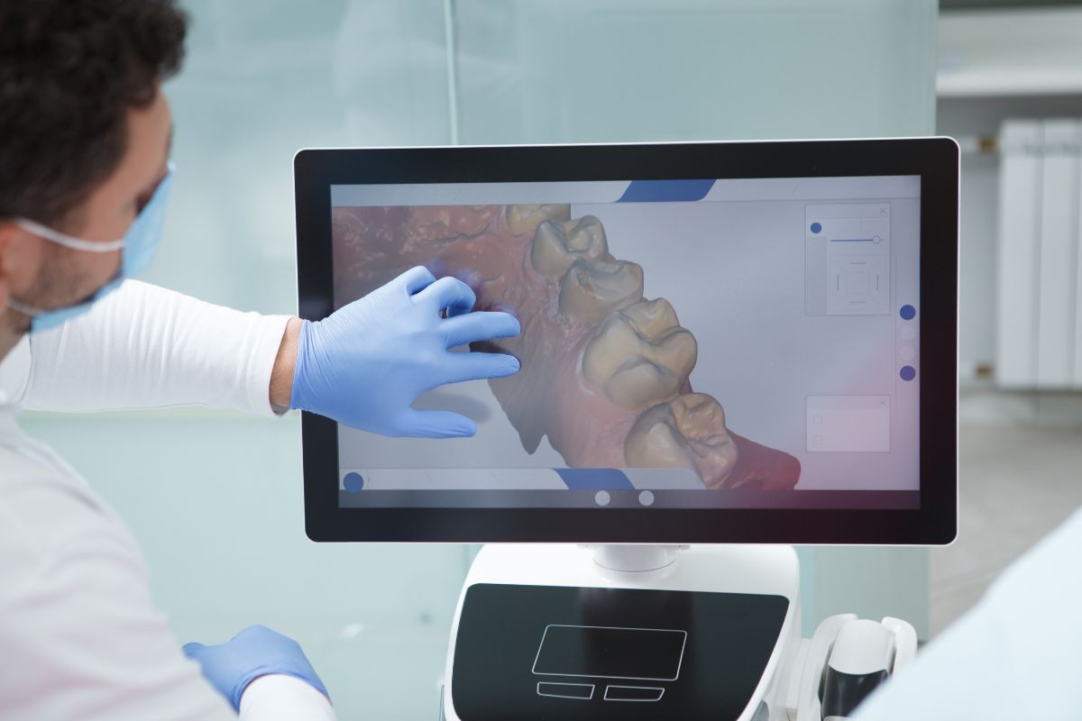 Exame de Escaneamento Digital das Arcadas